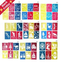 ✢⊕✾ 6Pcs Children Multi Shaped Plastic Rulers Painting Drawing Template Stencil Kids Children Learning Art Tool Colorful Drawing Toy