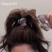 Camiraft Y2K กิ๊บหนีบผมเพชรดาวกรงเล็บกิ๊ฟติดผมรูปหัวใจสำหรับผู้หญิงหญิงสาว2023หางม้าสูงแฟชั่นสไตล์เจ้าหญิงเกาหลีเรียบง่ายน่ารักสง่างาม