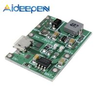 Aideepen 3.7V ถึง9V 5V ชาร์จ2A ได้โมดูลติดตั้งแบบบูรณาการปรับได้18650ชาร์จแบตเตอรี่ลิเธียมโมดูล