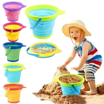 Toy Life TOY Life Beach Toys, Sand Toys for Kids with 4 Collapsible Beach  Buckets, Beach Toys Toddlers 1-3, Beach Toys for Kids Ages 4-8