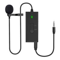 Recharge Lapel Microphone Camera / Phone Noise Reduction Recording Lavalier Microphone for Interview Vlog Live Broadcast