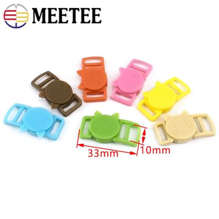 50-100pcs-10mm-plastic-quick-side-release-buckle-safty-breakaway-adjust-clasp-cat-dog-collar-webbing-strap-paracord-accessories-cable-management