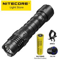 P10iX Nitecore ดั้งเดิมชาร์จได้ไฟฉาย4000LM,ไฟฉายกล USB + แบตเตอรี่21700 NL2150HPi ล่าสัตว์กลางแจ้ง