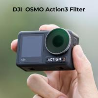 K &amp; F Concept CPL เลนส์กรองสำหรับ DJI Osmo Action 3พร้อมฟิล์มสีเขียวป้องกันแสงสะท้อนกันน้ำด้านเดียว