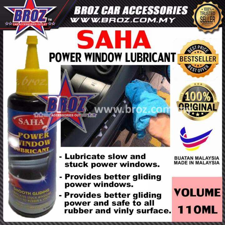 Broz SAHA Power Window Lubricant Smooth Gliding 110ML Lazada