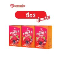 Amado FIBER ll - อมาโด้ ไฟเบอร์ ทู 3 กล่อง ( 1 กล่อง บรรจุ 5 ซอง )