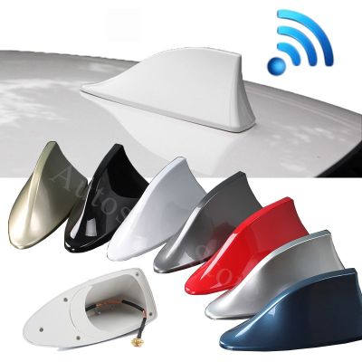 Car Shark Fin Antenna Auto Radio Signal Aerials Accessories for Isuzu rodeo trooper npr dmax d max accessories