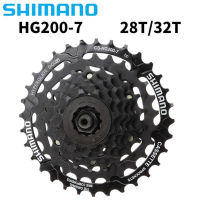 Cs-hg200-7เฟืองเฟืองจักรยาน7สปีด21สปีด,อุปกรณ์เสริมโซ่จักรยานเสือภูเขาทนทานต่อสนิม12-28T 12-32T