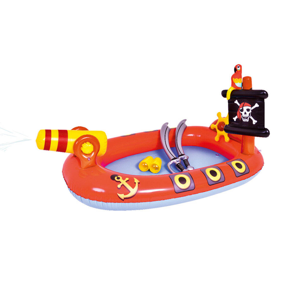 inflatable pirate ship pool