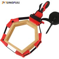 Multifunction Belt Clamping Tools Woodworking Tool Quick Adjustable Nylon Belt Clamp Polygonal Clip 90 Degres Strap Clip