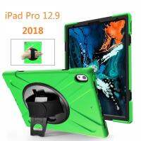 สูง Duty แท็บเล็ต C Oque สำหรับ Apple Pro 12.9 2018กรณีกันกระแทกซิลิคอนสำหรับ Pro 12.9 2018เด็กยืนสายคล้องมือกรณี