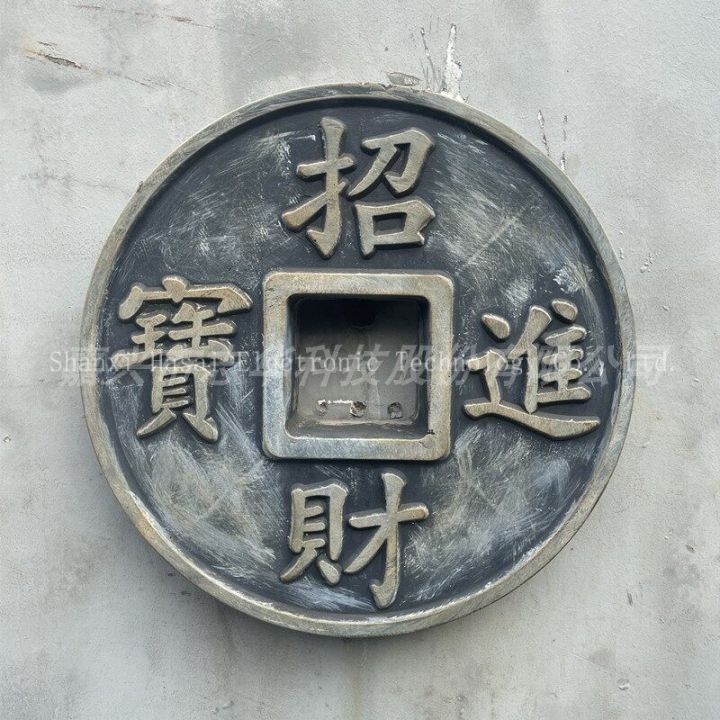 กระเบื้องปูพื้นซีเมนต์-กระเบื้องผนัง-หินขั้นตอน-การตกแต่งกลวง-ประเภทเหรียญกลม-ผู้ผลิตแม่พิมพ์พลาสติก-zhaocai-jinbao