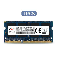 หน่วยความจำโน๊ตบุ๊ค ZVVN 8GB 1600 DDR3L (PC3L 12800) 204-Pin 1.35V SO-DIMM รุ่น RAM สีน้ำเงิน