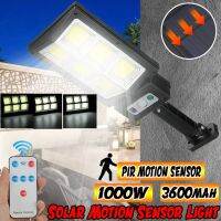 1000W 3600mah Solar Street Light Outdoor Solar Lamp High Power Waterproof PIR Motion Sensor Street Led Light for Garden Decoration