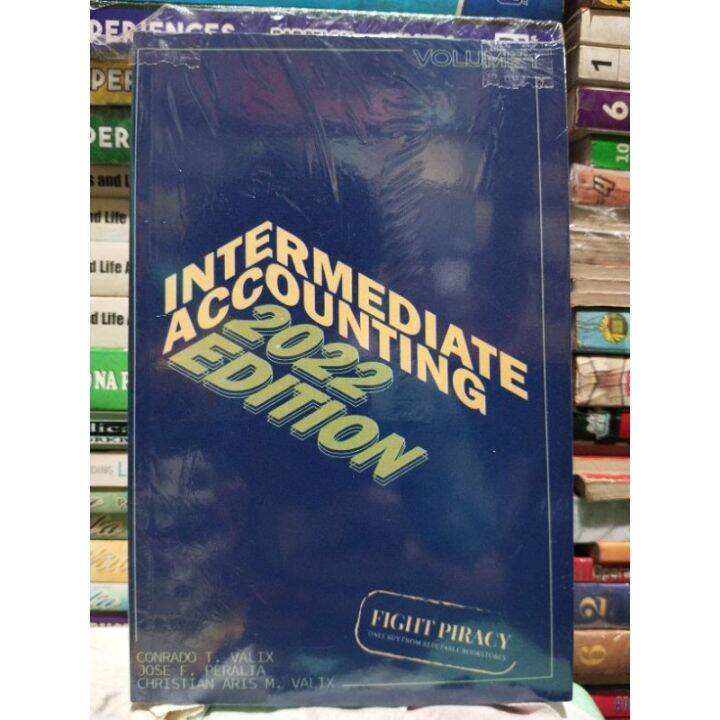 BOOK INTERMEDIATE ACCOUNTING By Valix | Lazada PH