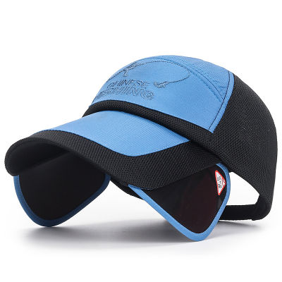[hot]Sunvisor Adjustable Sunvisor Hats Fishing Cap Summer Outdoor Sports Travel Quick-drying Breathable Mesh Baseball Hat