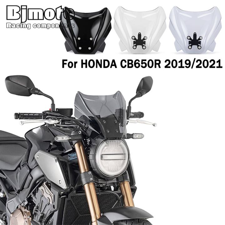 650r-cb-1000r-รถจักรยานยนต์ถนนกระจกหน้ารถกระจกบังลมสำหรับฮอนด้า-cb1000r-cb650r-2018-2021