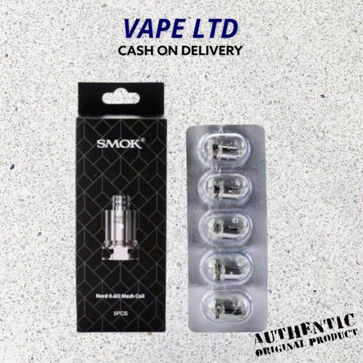OP SMOK NORD COIL 0.6 MESH LEGIT Lazada PH