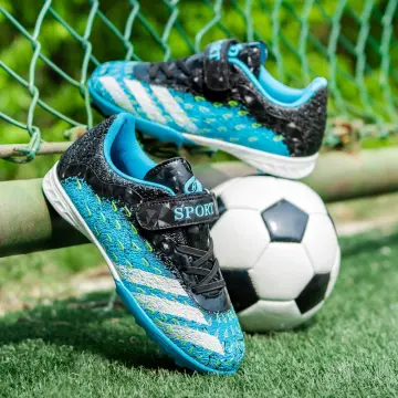 Cool Men Soccer Shoes Tf/fg High Ankle Football Boots Teenagers Adult Kids  Cleats Grass Training Match Sport Sneakers Women, Eu Size