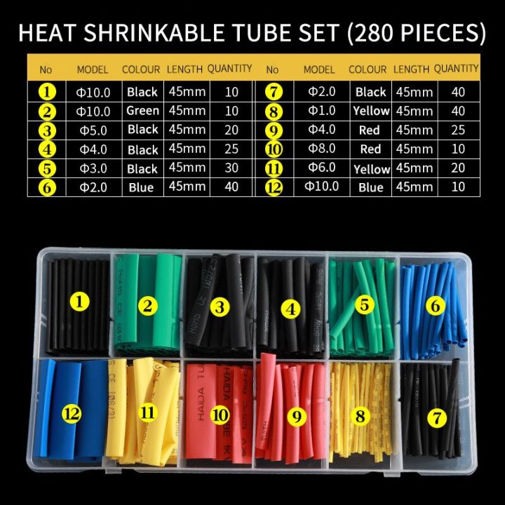 280pcs-1-box-heat-shrinkable-tubing-shrinking-assorted-heat-shrink-tube-wire-cable-insulated-sleeving-tubing-set-cable-management
