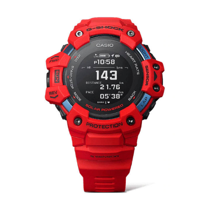 100% ORIGINAL G SHOCK] Casio G-Shock G-SQUAD Lineup Digital Red