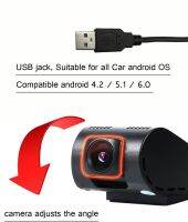 For Android front cam Car Mirror Recorder HD Video Recorder USB car DVR camera Original Night Vision memory TF card 8G/16G/32G