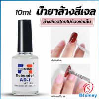 Blumey น้ํายาละลายกาว ถอดเล็บ PVC เช็ดกาว  Nail polish remover