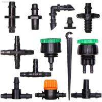 ✸◇❡ MUCIAKIE Garden Water Connector for 1/4 1/8 Tubing Hose Accessories Joint Adapter Barbed Tees Cross Eng Plug Equal Adaptors