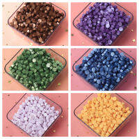 500G Pearlescent Profiled Enamel Wax Grains เทียนทำวัสดุ DIY บัญชีมือวันเกิด Party เชิญตกแต่ง