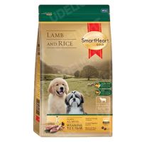 Smartheart Gold Lamb &amp; Rice All Breeds Puppy Food 1 kg (1 bag) อาหาร ลูกสุนัข ทุกสายพันธุ์ สูตรแกะและข้าว 1 กก. (1 ถุง)
