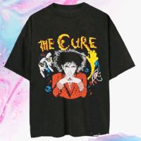 เสื้อยืดโอเวอร์ไซส์เสื้อยืด พิมพ์ลาย The Cure Band Prayer Tour Munich 1989 สไตล์วินเทจ แฟชั่นอังกฤษ สําหรับผู้ชาย และผู้  A59Z