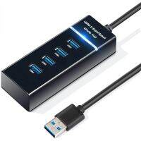 A03 Light Bar Kecepatan Tinggi 4 Port USB3.0 HUB 3.0 Splitter Satu Ke Empat Hub Extender USB 2.0 Hub USB 2.0