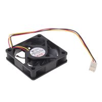 5pcs 60mm 6cm DC 12V 3 Pin Computer Case CPU Cooler Cooling Fan Black 2 Pcs