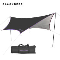 BLACKDEER ผ้าม่านไวนิลเคลือบสีเงิน,ผ้าใบกันน้ำกันแสง UV กันลมกันฝนเสาเหล็ก PU5000mm