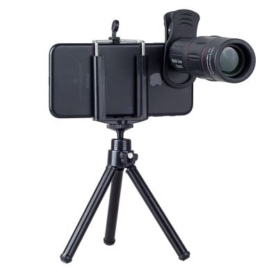 HD 18X Telescope Zoom Mobile Phone Lens Universal Clip Telefon Camera Lents With Tripod For Sony Xperia XA2 XZ1 Z2 Z3 Z4 Z5 Z6TH