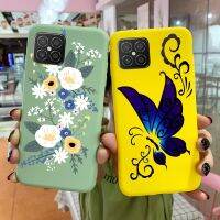 ❇⊙ Soft TPU Shell For Huawei Nova 8 8pro 8SE Case Flower Fundas Shell For Huawei Nova 8 Pro Matte Phone Cover Bags