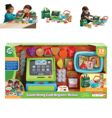 นำเข้า🇺🇸 แคชเชียร์ LeapFrog Count Along Cash Register Deluxe ราคา 1,990 - บาท