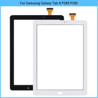 New For Samsung Tab A 10.1 2016 SM-P580 SM-P585 P585Y Touch Screen Panel Digitizer Sensor Front Glass P580 Touchscreen Replace Projector Screens