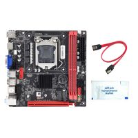 B75A(B75) Motherboard Desktop Computer Motherboard +Thermal Grease+SATA Cable LGA1155 2XDDR3 RAM Slot NVME M.2+WIFI M.2 Interface USB3.0 SATA3.0 Board