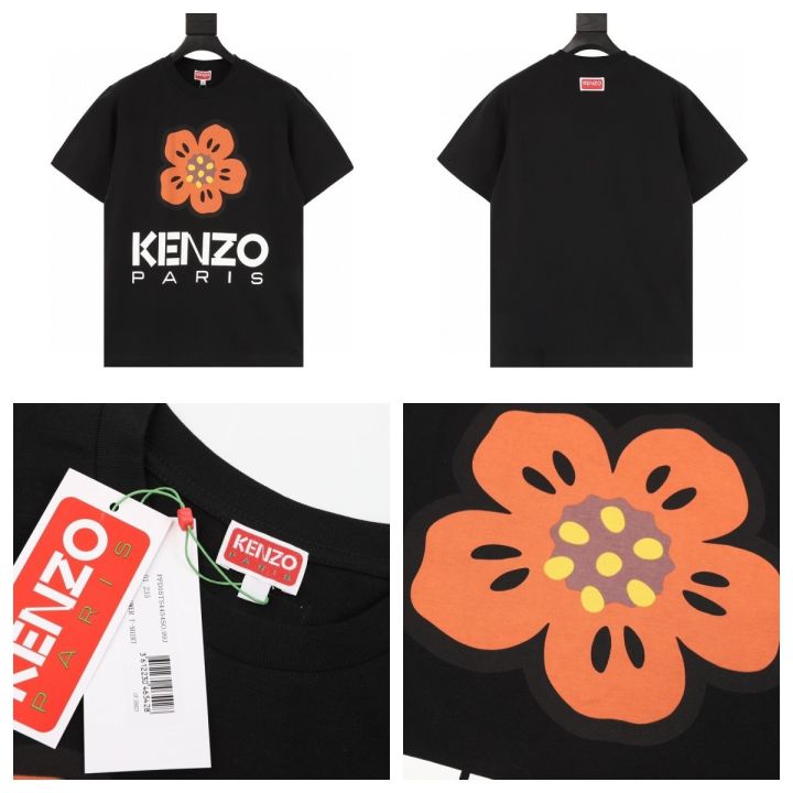 kenzo-french-kenz-takada-kenzo-begonia-flower-series-casual-embroidery-summer-couple-models-printed-short-sleeved-round-neck-t-shirt
