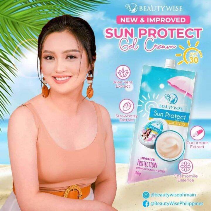beauty wise SUNSCREEN Original from Philippine Lazada