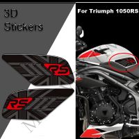 ▦ For Triumph Speed Triple 1050RS 1050 RS Motorcycle Stickers Decals Gas Fuel Oil Kit Knee Tank Protector Pad Grips 2016 - 2020