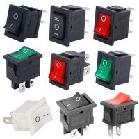 5PCS KCD1 21*15mm Rocker Boat Switch 6A/250V 10A/125V AC 6/4/3/2 PIN Snap-in SPST ON OFF IN ON OFF IN Rocker Position Switch