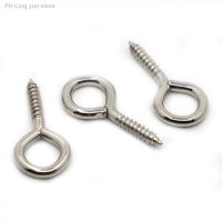 Nickel Eye Screw Bolt Hook Eye DIY Rope Accessories Wood Screws Jewellery Accessories 0 1 2 3 4 5 6 8 10 12 14