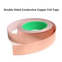 3~10mm *20M Double Sided Conduct Copper Foil Tape Mask Electromagnetic Shielding double side conductive copper foil tape