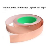 3~10mm *20M Double Sided Conduct Copper Foil Tape Mask Electromagnetic Shielding double side conductive copper foil tape Adhesives Tape