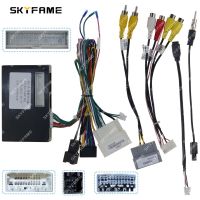 SKYFAME Car Wiring Harness Adapter Canbus Box Decoder Android Radio Power Cable For Dodge Journey Fiat Freemont Leap