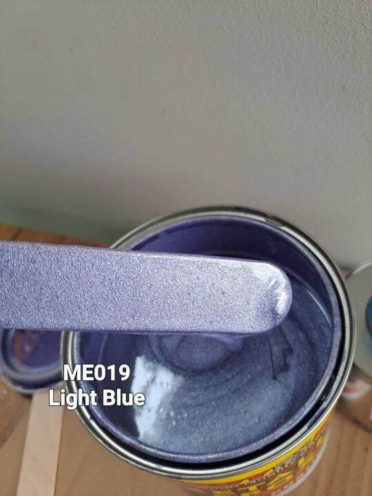 ME019 LIGHT BLUE ( Metallic Epoxy Paint ) 1L METALLIC EPOXY FLOOR PAINT