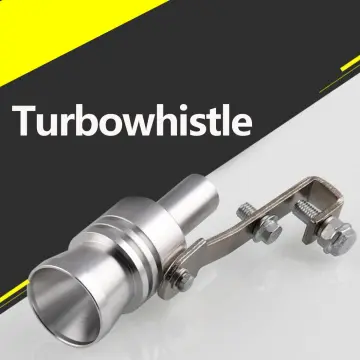 Car Exhaust Sound Muffler Fake Turbo Whistle Pipe Valve For