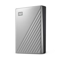 WD ++ เอ็กซ์เทอนอล ฮาร์ดไดร์ฟ (4TB,สีเงิน) รุ่น My Passport Ultra WDBFTM0040BSL-WESN